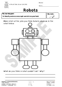 Robots 2 – Read Think Learn